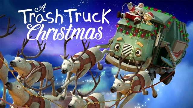 کریسمس یک کامیون زباله